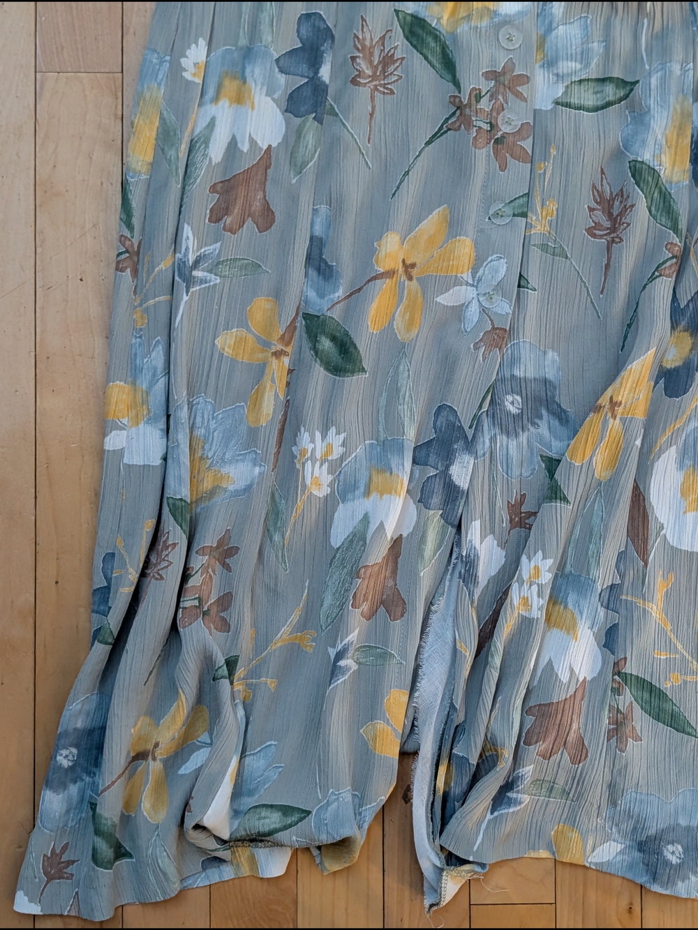 Vtg Conrad C Maxi Skirt - Picture 3 of 5